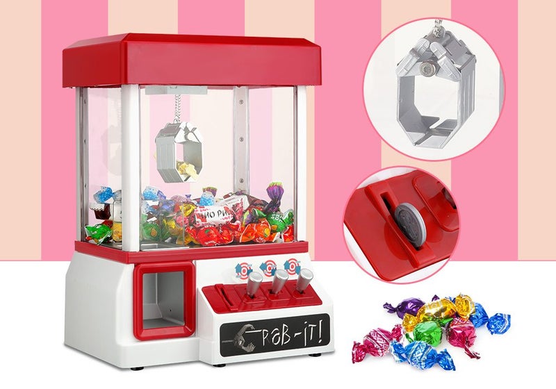 Claw Candy Grabber Prize Machine Game Kids Toy Carousel 2