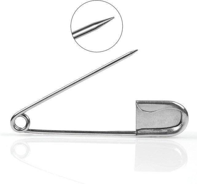 Safety Pins 10 Pcs Stainless Steel Carousel 2