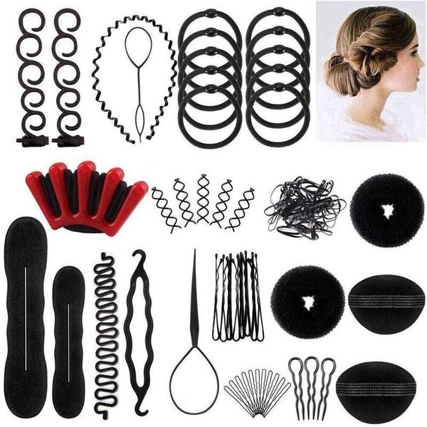 Hair Styling Set Hairdo Design Styling Tools Accessories i2462BK0 Carousel 1