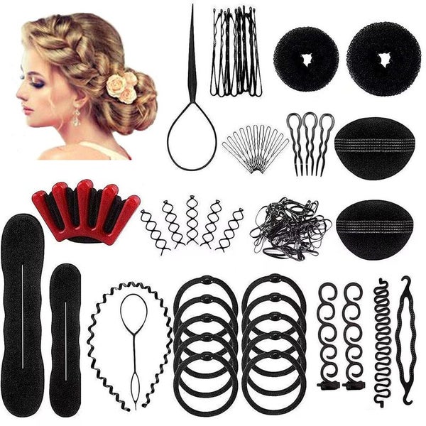 Hair Styling Set Hairdo Design Styling Tools Accessories i2462BK0 Carousel 2