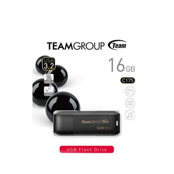Team Rounded C175 USB 16GB Black Carousel 5