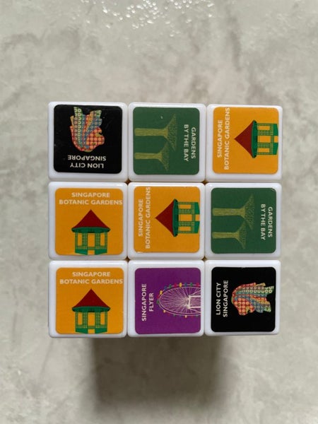 As New Singapore Rubiks Cube Carousel 6