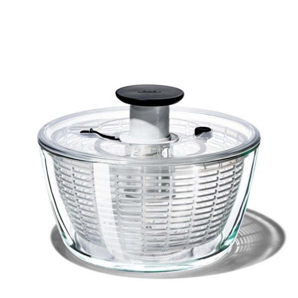 OXO Good Grips Glass Salad Spinner Clear Carousel 2
