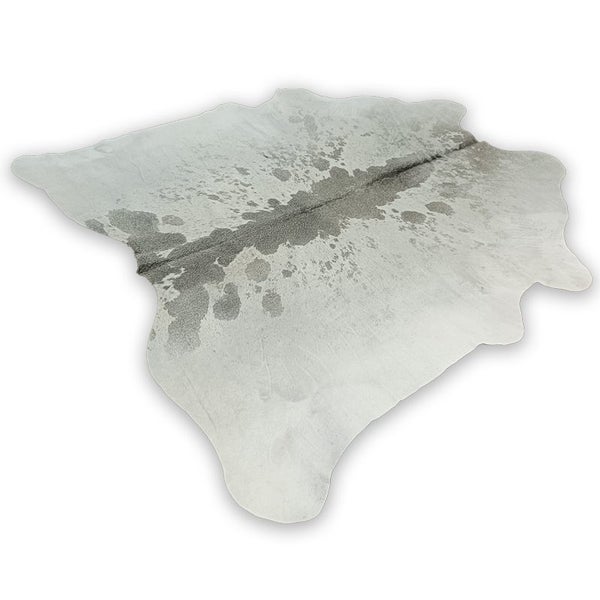 Premium A Grade Cowhide Rug - Grey Carousel 5