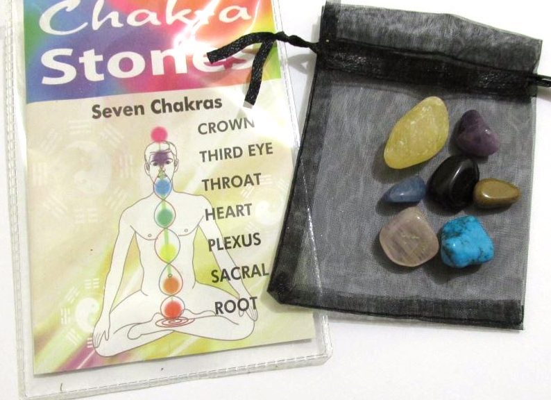 Chakra stones, set of 7 stones Carousel 1