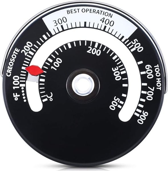 Magnetic Fireplace Wood Stove Thermometer i2447BK0 Carousel 1