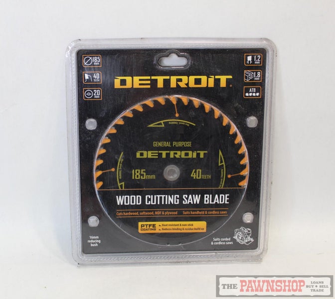 Detroit 185MM Wood Cutting Saw Blade Carousel 1