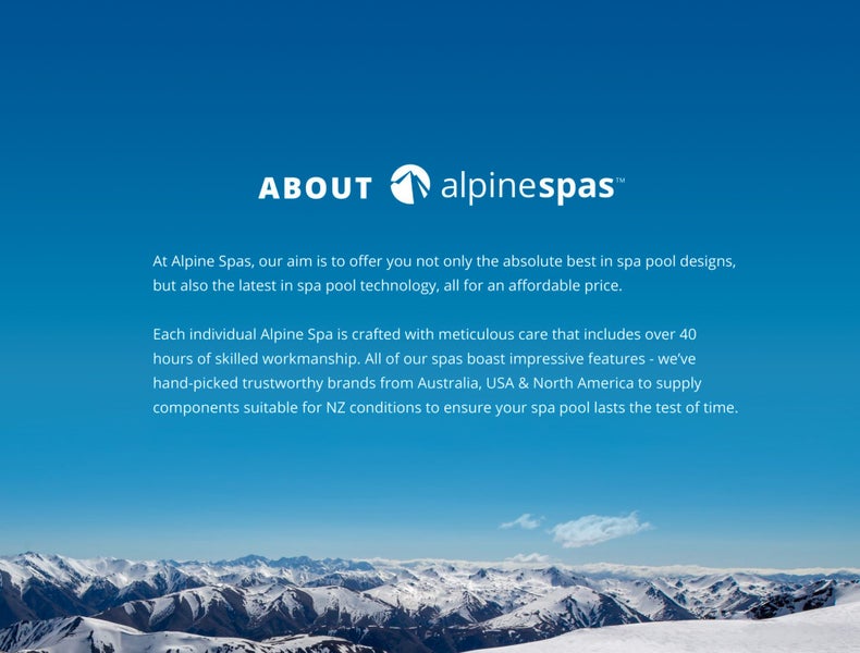 SPA POOL - ALPINE SPAS - NEVADA Carousel 12