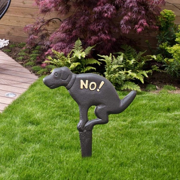 No Pooping Yard Sign New Carousel 1