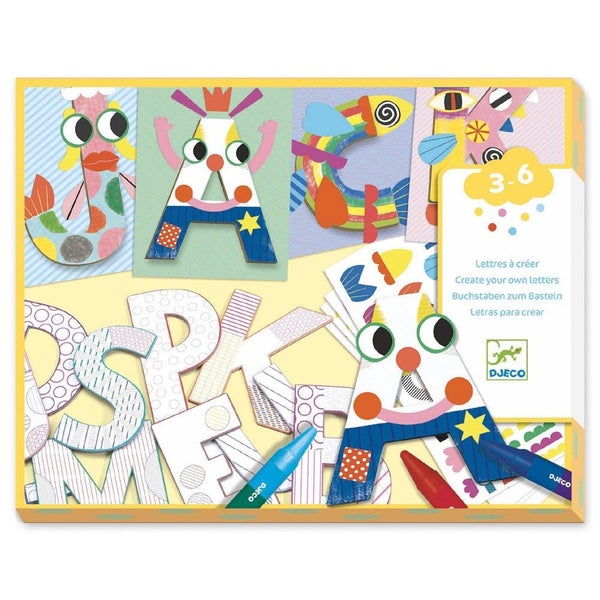 Djeco A world to create letters Carousel 1