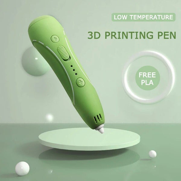 Newest 3D Printing Pen for Children Low Temperature 3D Drawing Pen Compat CHK12N Carousel 2