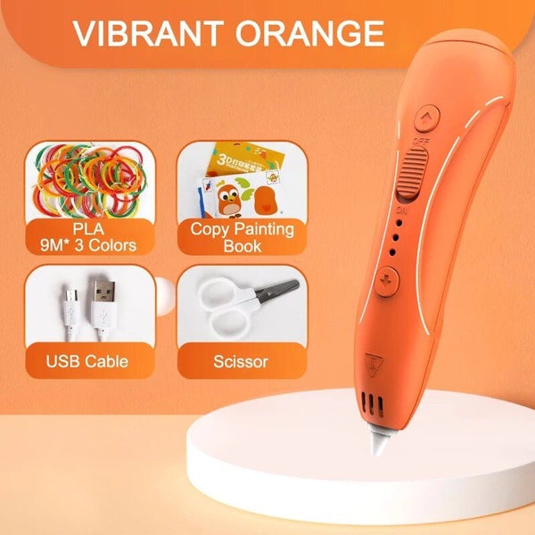 Newest 3D Printing Pen for Children Low Temperature 3D Drawing Pen Compat CHK12N Carousel 1