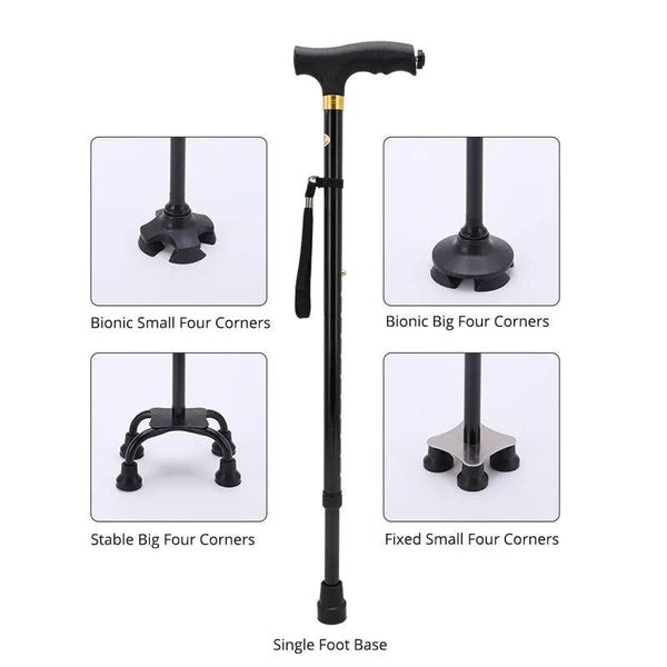 Safety Telescopic Stick Trusty Elderly Crutches Multifunctional Walking S CHK12N Carousel 21