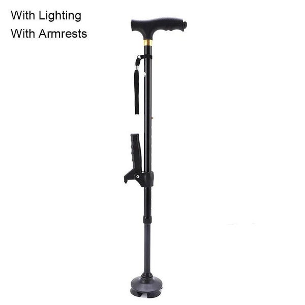 Safety Telescopic Stick Trusty Elderly Crutches Multifunctional Walking S CHK12N Carousel 1