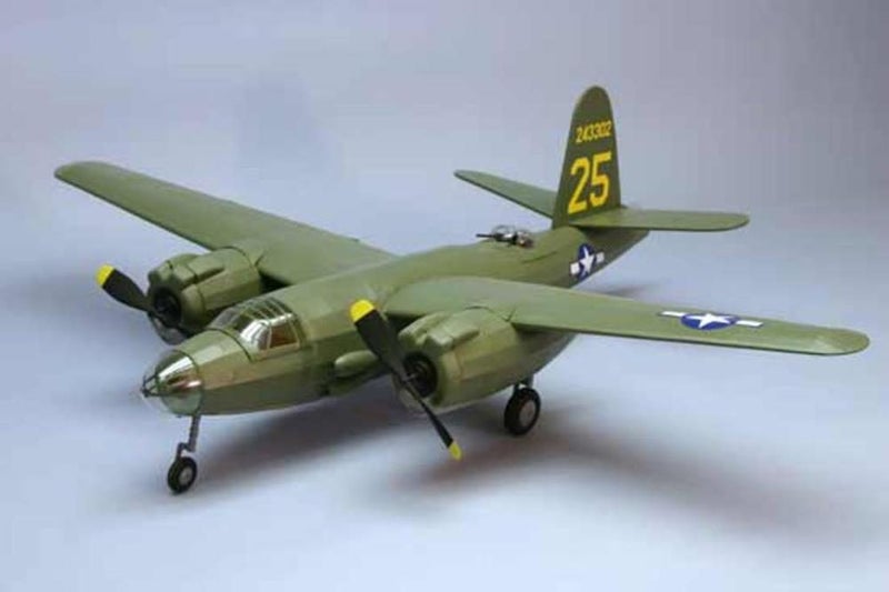 Dumas #323 30" B-26 Marauder - Wooden Plane Kit Carousel 1