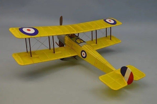 Dumas #240 Plane Kit: 18" Avro 504- Rubber Powered Flying Model Carousel 2