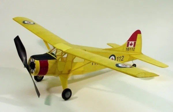 Dumas #306 Plane Kit: 30" de Havilland Canada DHC-2 Beaver - Rubber Powered F... Carousel 1