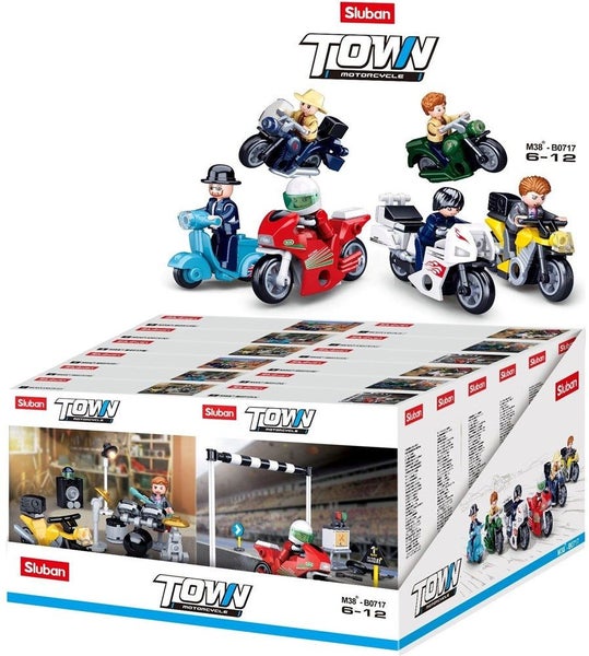 xSluban B0717C Town Motorcycles Workshop Carousel 1