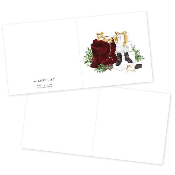 The Lust List Gift Card Pack Of 6 Santa Sack Carousel 2