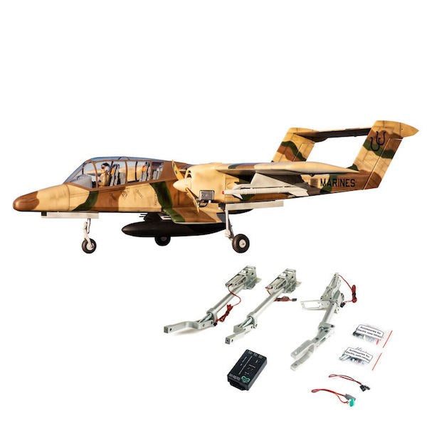 zHangar 9 HAN4670CR OV-10 Bronco 30cc ARF with Landing Gear Set Carousel 1