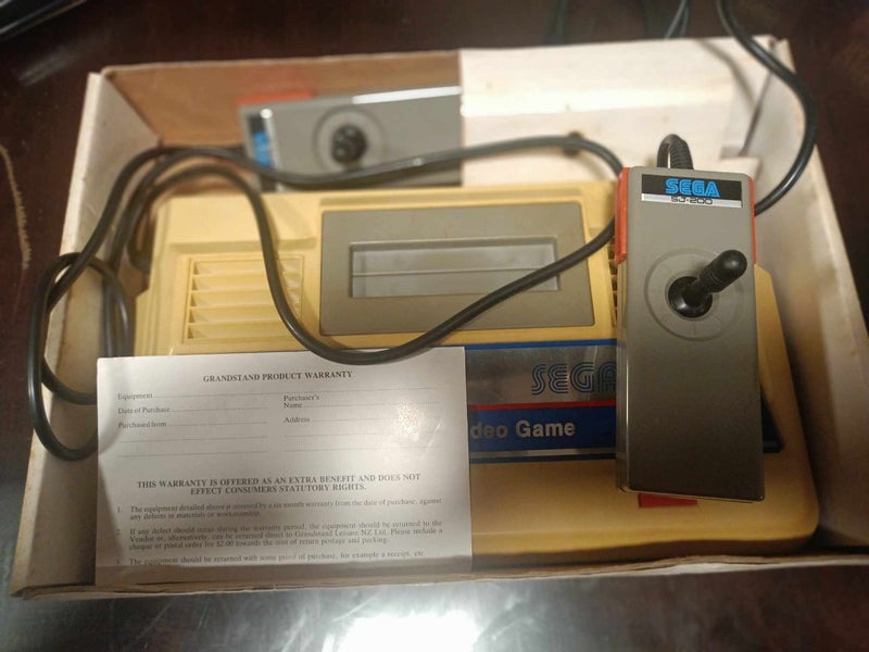Old Sega Console and Games Carousel 1