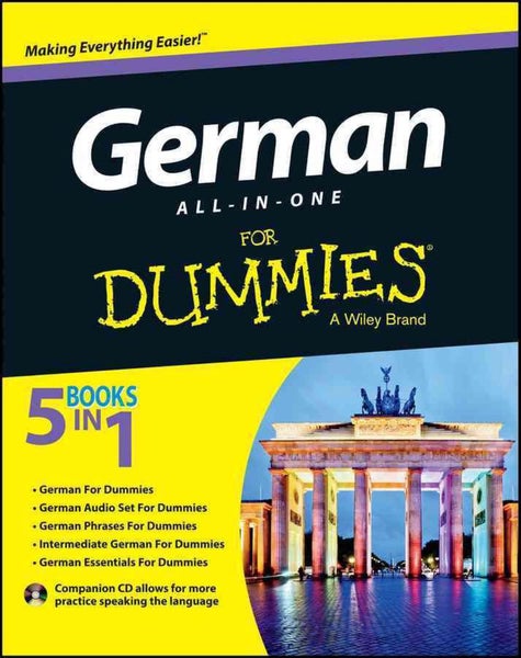 German All-in-One For Dummies, With CD by Wendy Foster - Book & Merchandise Carousel 1