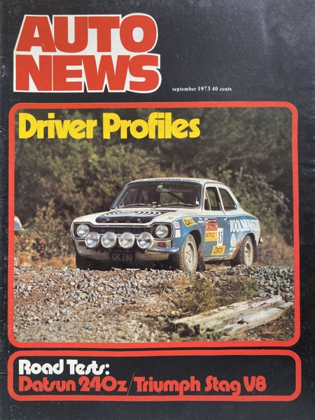 OLD MAGAZINE: Auto News - September 1973 Carousel 1