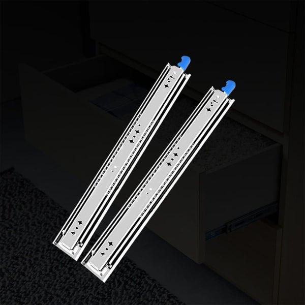 Goslash Picks 150kg Drawer Slides 750mm Full Extension Soft Close Locking Bal... Carousel 8