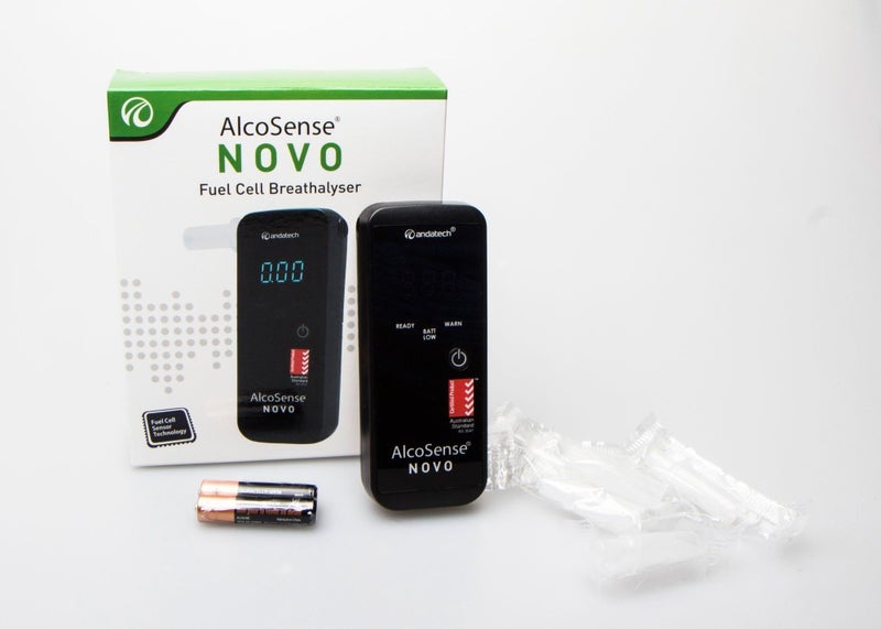 Andatech Alcosense Novo Personal Breathalyser As3547 Certified Electronic Breath Carousel 4