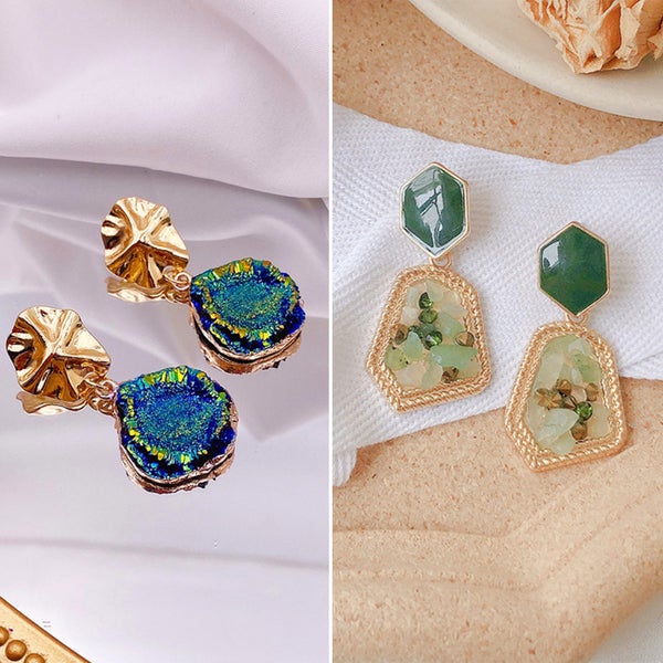 Earrings Two Pairs S925 Sterling Silver Earrings Carousel 1