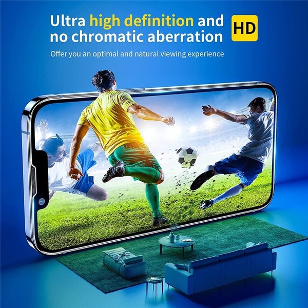 Tempered Glass For iPhone 14 13 12 11 Pro Max Mini Screen Protector Carousel 6