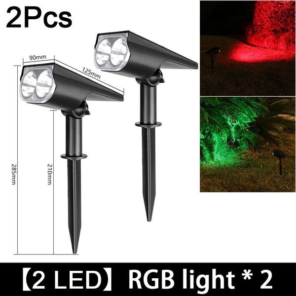 RGB Outdoor Solar Lights LED Changing Lawn Ground Lamp IP65 Waterproof Ou CHK12N Carousel 1