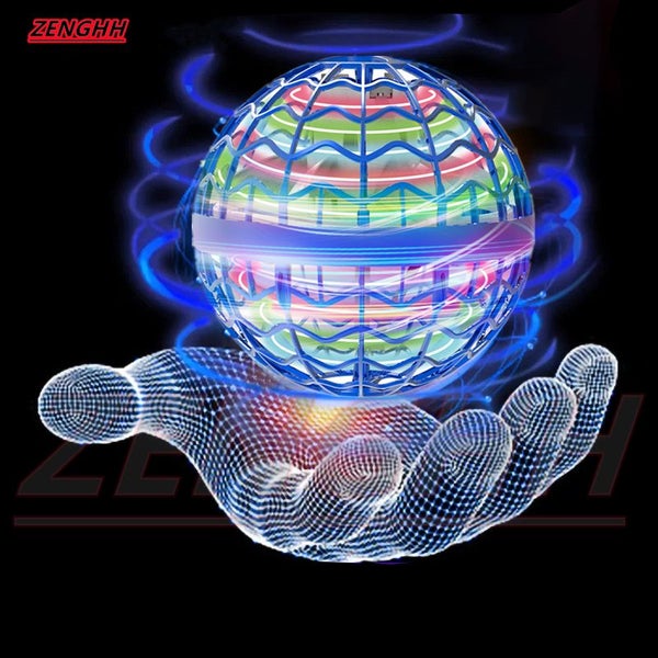 Fly Ball Hover Ball LED Light Rotating Fly Ball Toy Flying Drone Carousel 2