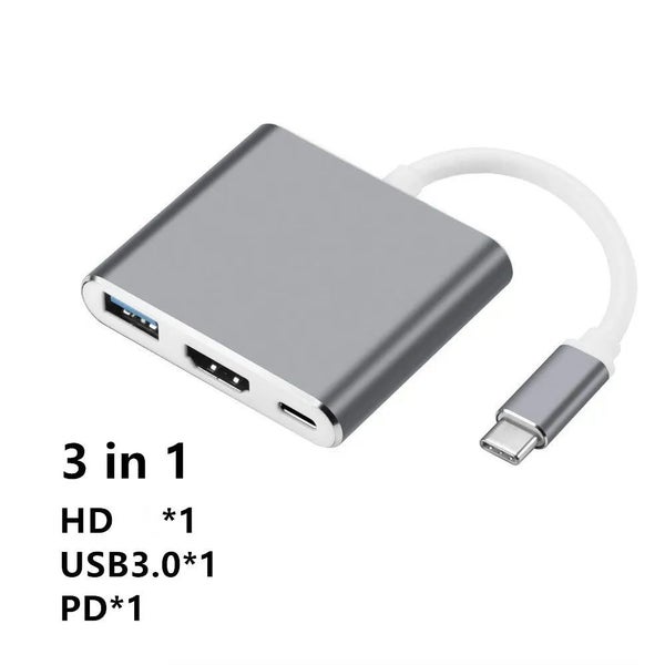 USB C Hub to HDMI-compatible Adapter OTG Thunderbolt 3 Dock with usb3.0 CHK12N Carousel 1
