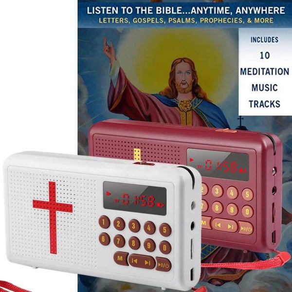High Quality Universal High-end Rechargeable Audios Bible Player Electron CHK12N Carousel 2