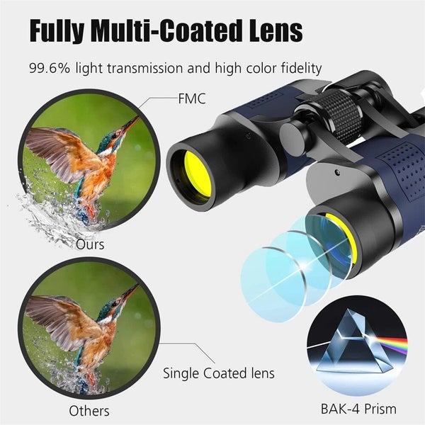 APEXEL 60x60 Binoculars Telescope Compact Professional Long distance BAK4 CHK12N Carousel 2