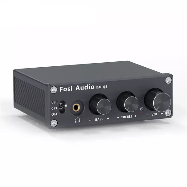Fosi Audio Q4 Mini Stereo USB Gaming DAC & Headphone Amplifier Audio Conv CHK12N Carousel 1