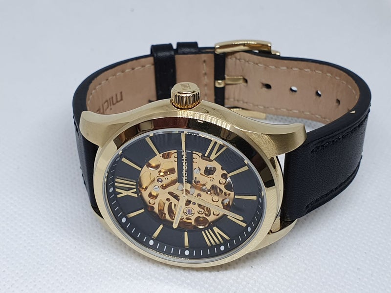 Michael Hill Automatic Skeleton Watch - 9622A - Gold Tone - A1692293-1 Carousel 2