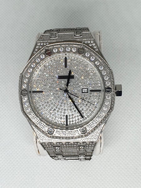 Saint Morta Premierre Iced Silver Watch - A1692046-2 Carousel 1