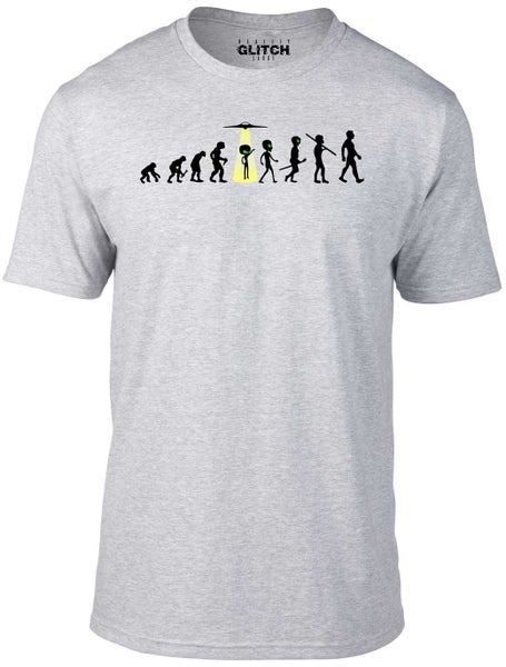 Men's Evolution - Alien Abduction T-Shirt Carousel 2