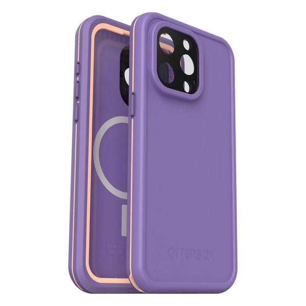 OtterBox FRE MagSafe Case for iPhone 15 Pro Max - Stylish Rule of Plum Purple Carousel 1