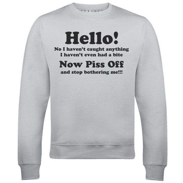 Men's I Haven't Had a Bite Funny Fishing Sweatshirt Carousel 1
