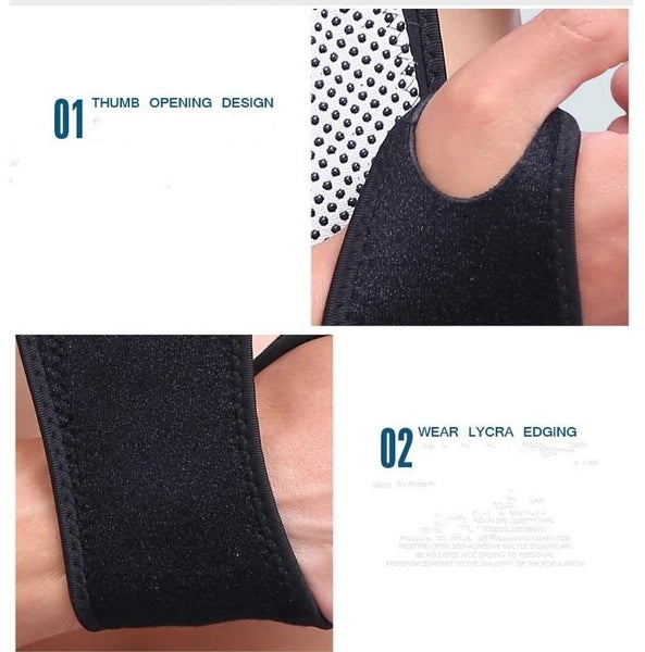 1Pc Wristband Support Brace Guard Carousel 5