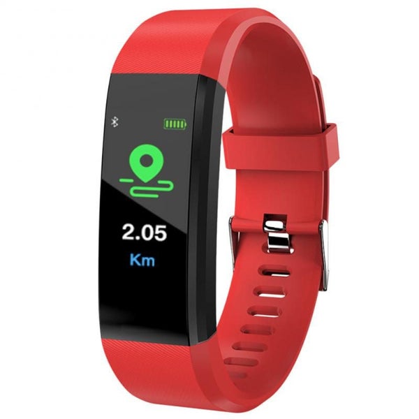 For Apple Huawei Xiaomi 115Plus Fitness Pedometer Waterproof Smart Bracel CHK12N Carousel 1