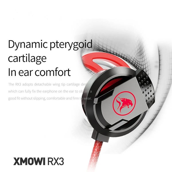 Wired Control Headset RX3 Type C Gaming Earphone In-Ear with Microphone B CHK12N Carousel 2