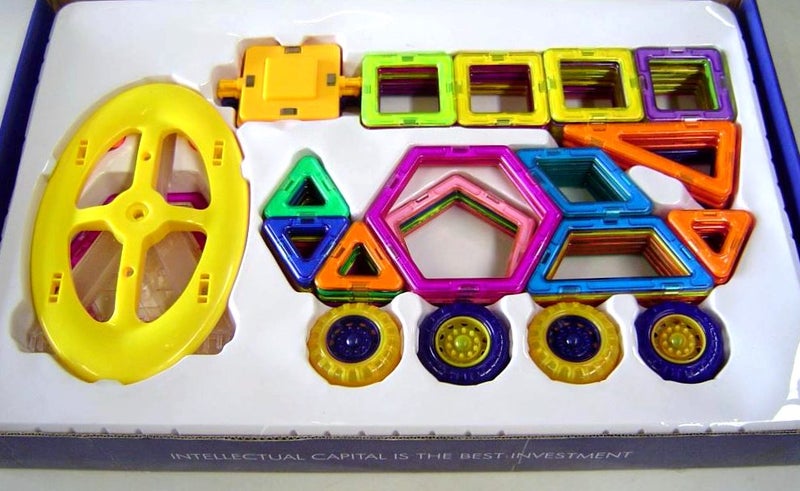 Magnetic Building Set - 98 Pieces Carousel 2