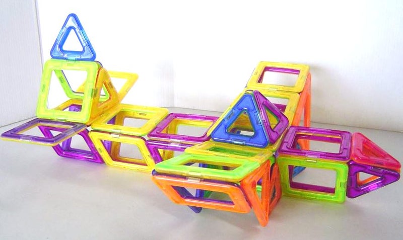 Magnetic Building Set - 98 Pieces Carousel 9