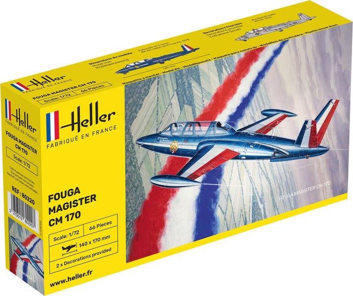 Heller: 1:72 Fouga Magister CM 170 Carousel 1