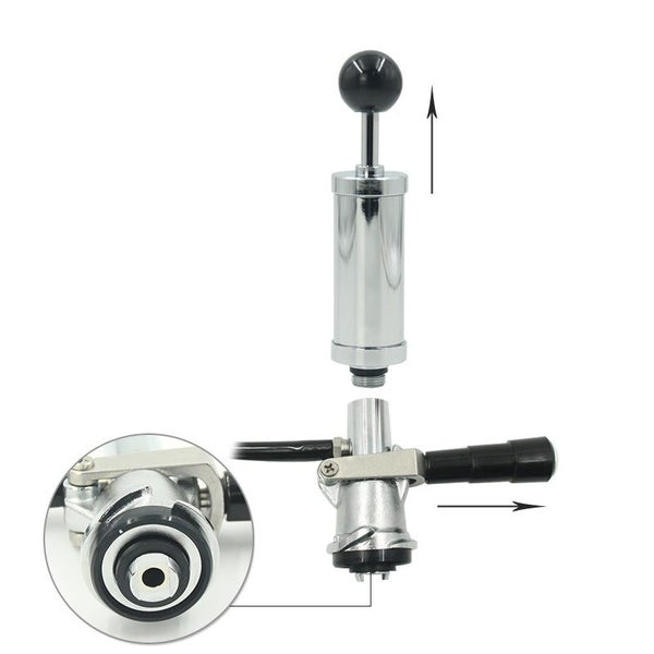 Keg Pump | Party Pump | Hand Pump inc Coupler & Tap for Commercial Keg. Carousel 2