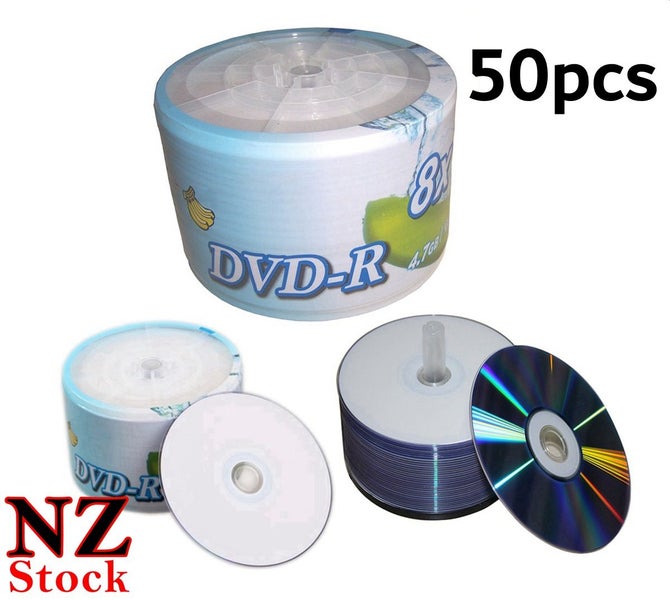 Blank Printable DVD-R 8X 50PCS (OVER STOCKED) Carousel 1